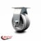 Service Caster 4 Inch V-Groove Semi Steel Cast Iron Wheel Rigid Caster with Roller Bearing SCC SCC-20R420-VGR - alternate 3
